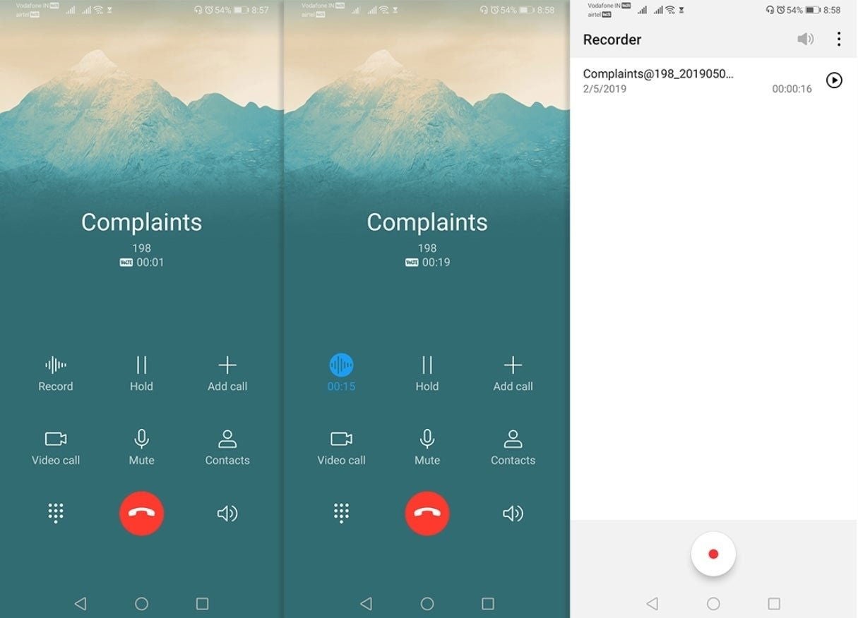 Grabar llamada en Huawei