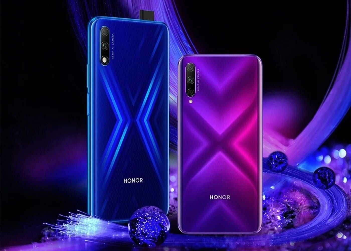 Honor 9x y 9x Pro, colores
