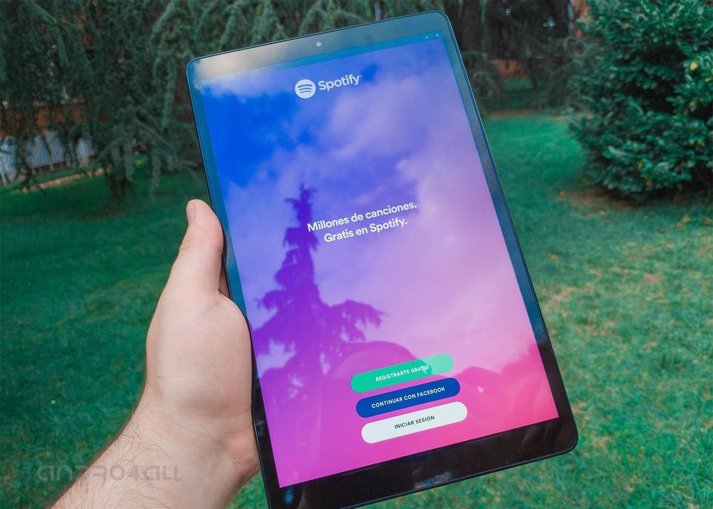 Samsung Galaxy Tab A Spotify