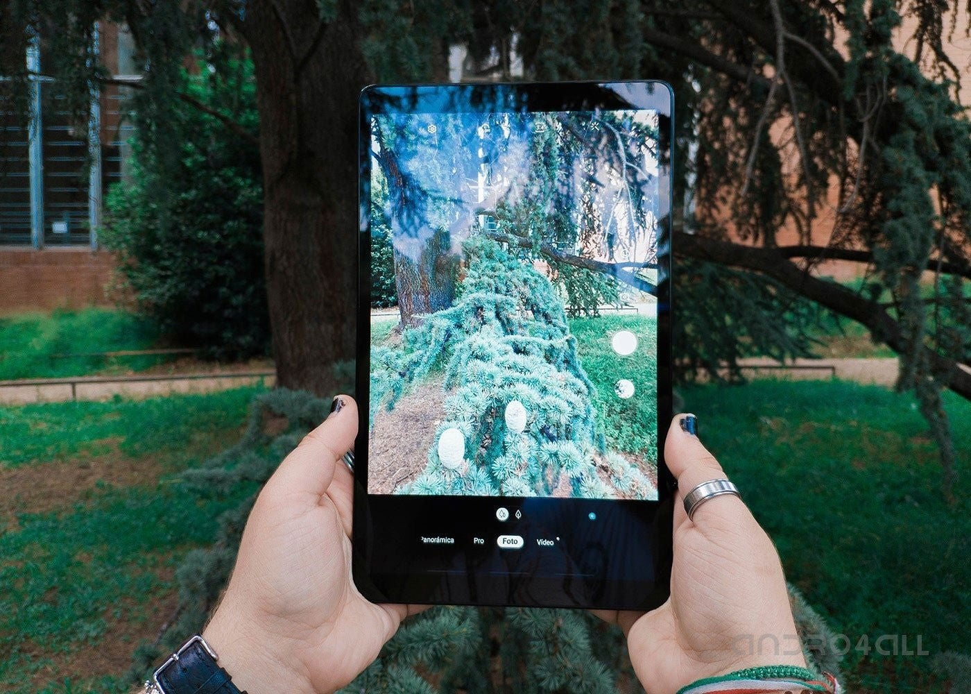 Samsung Galaxy Tab A cámara