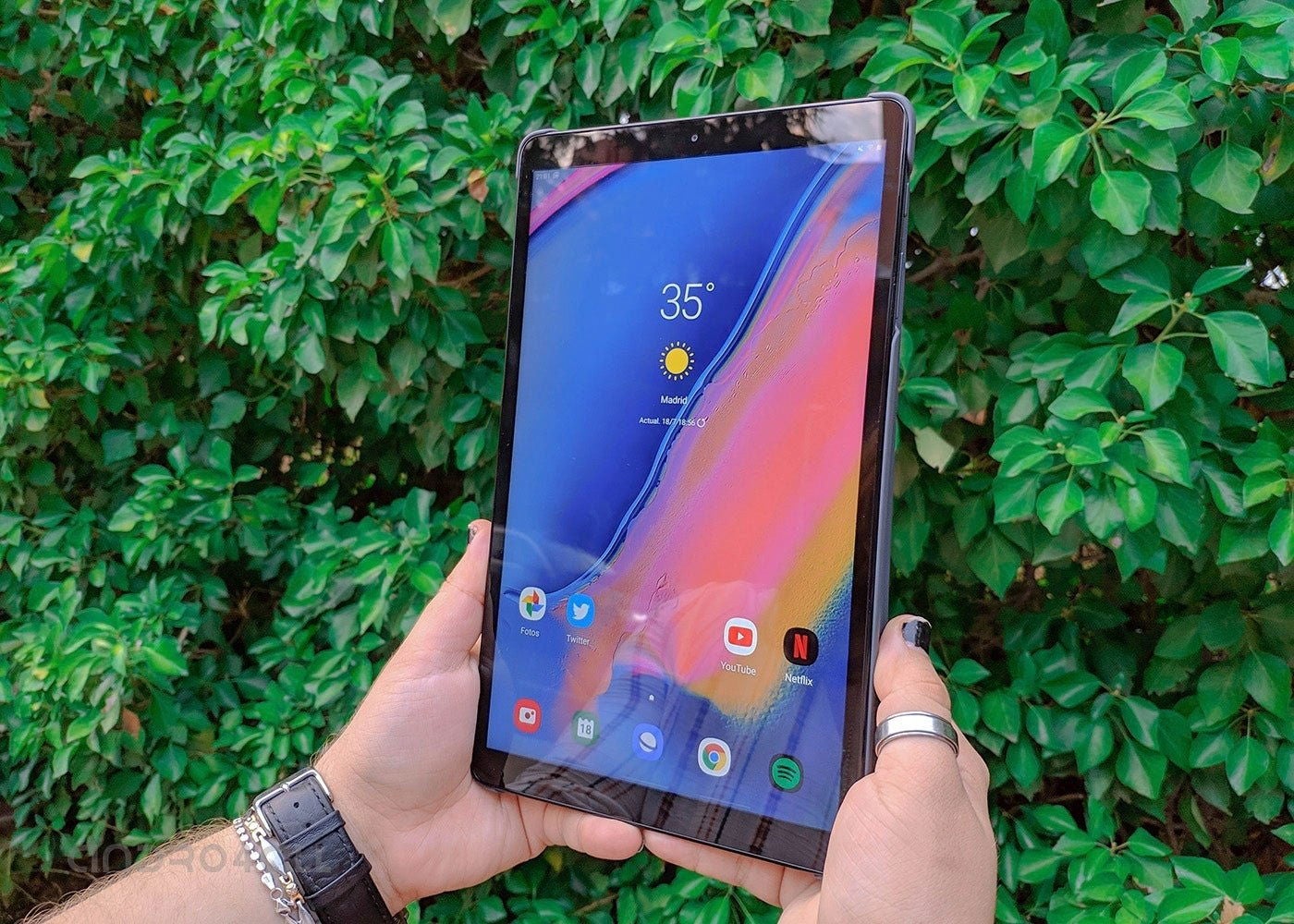 Samsung Galaxy Tab A launcher