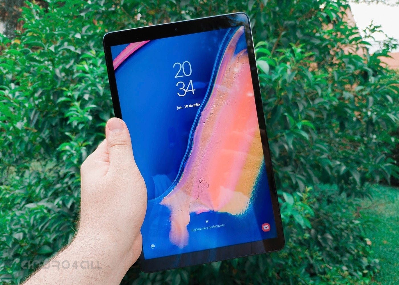 Samsung Galaxy Tab A lockscreen