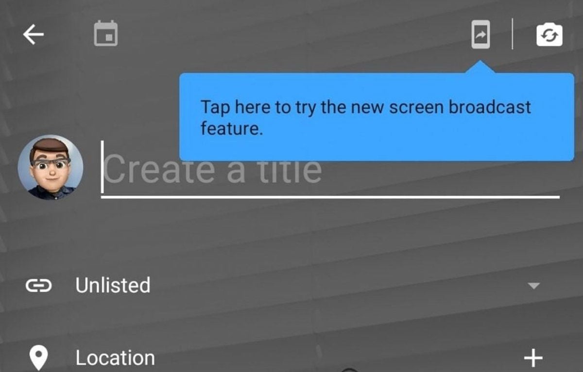 Enviar contenido en directo YouTube