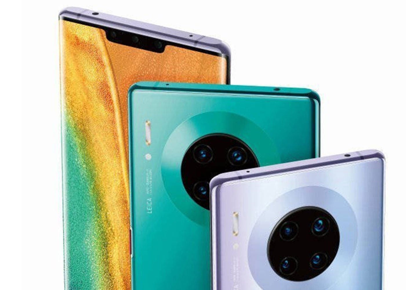 Huawei Mate 30, colores