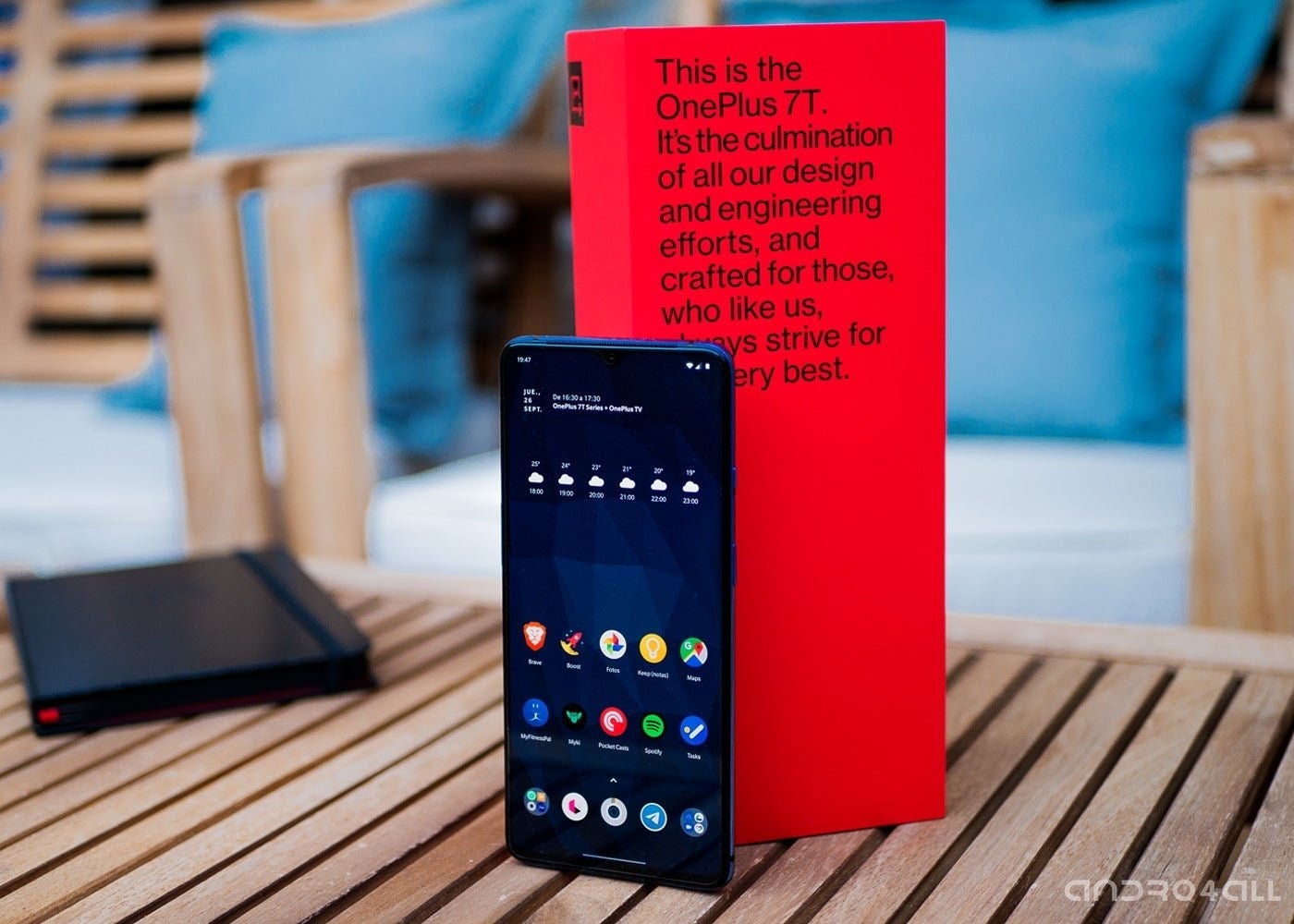 OnePlus 7 Pro con caja