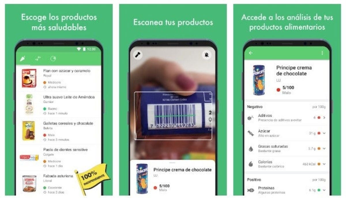 Las mejores apps para saber al detalle qué estás comiendo