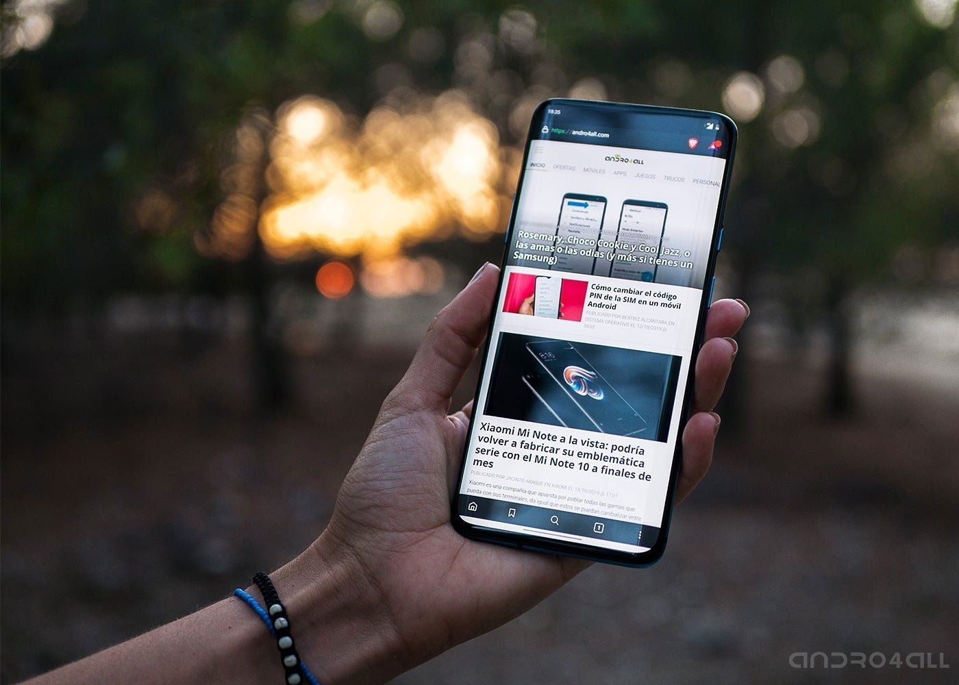 Andro4all en el OnePlus 7T Pro