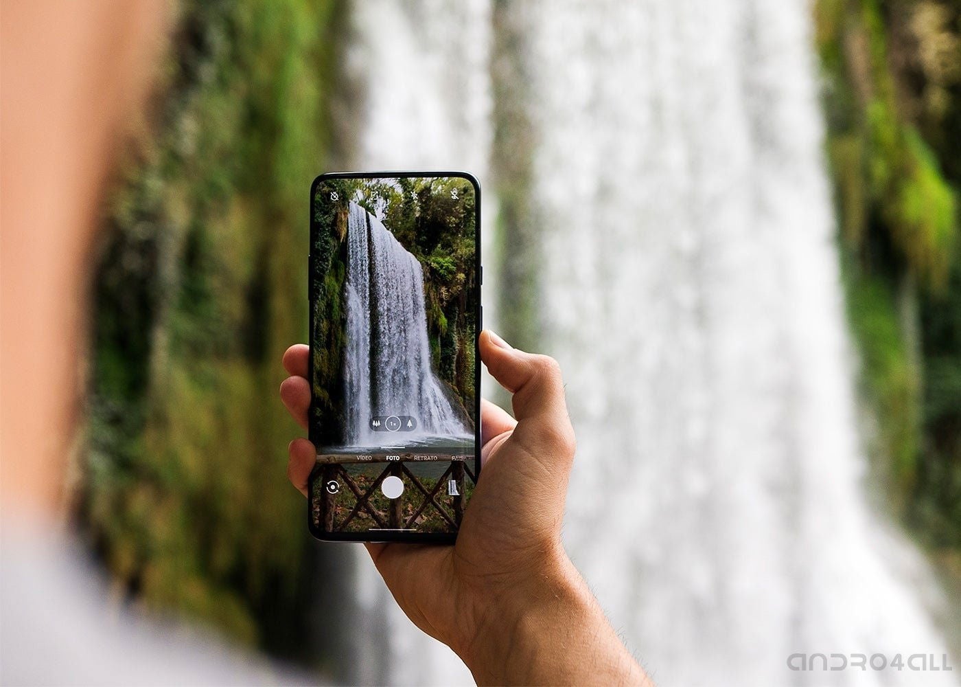 OnePlus 7T app de camara