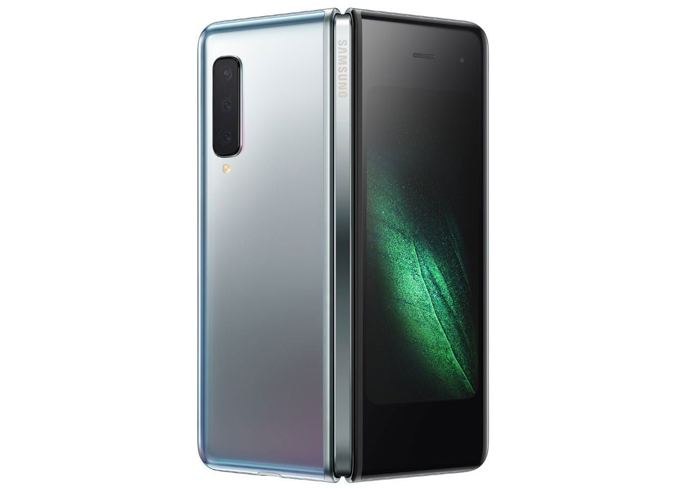 Samsung Galaxy Fold sylver