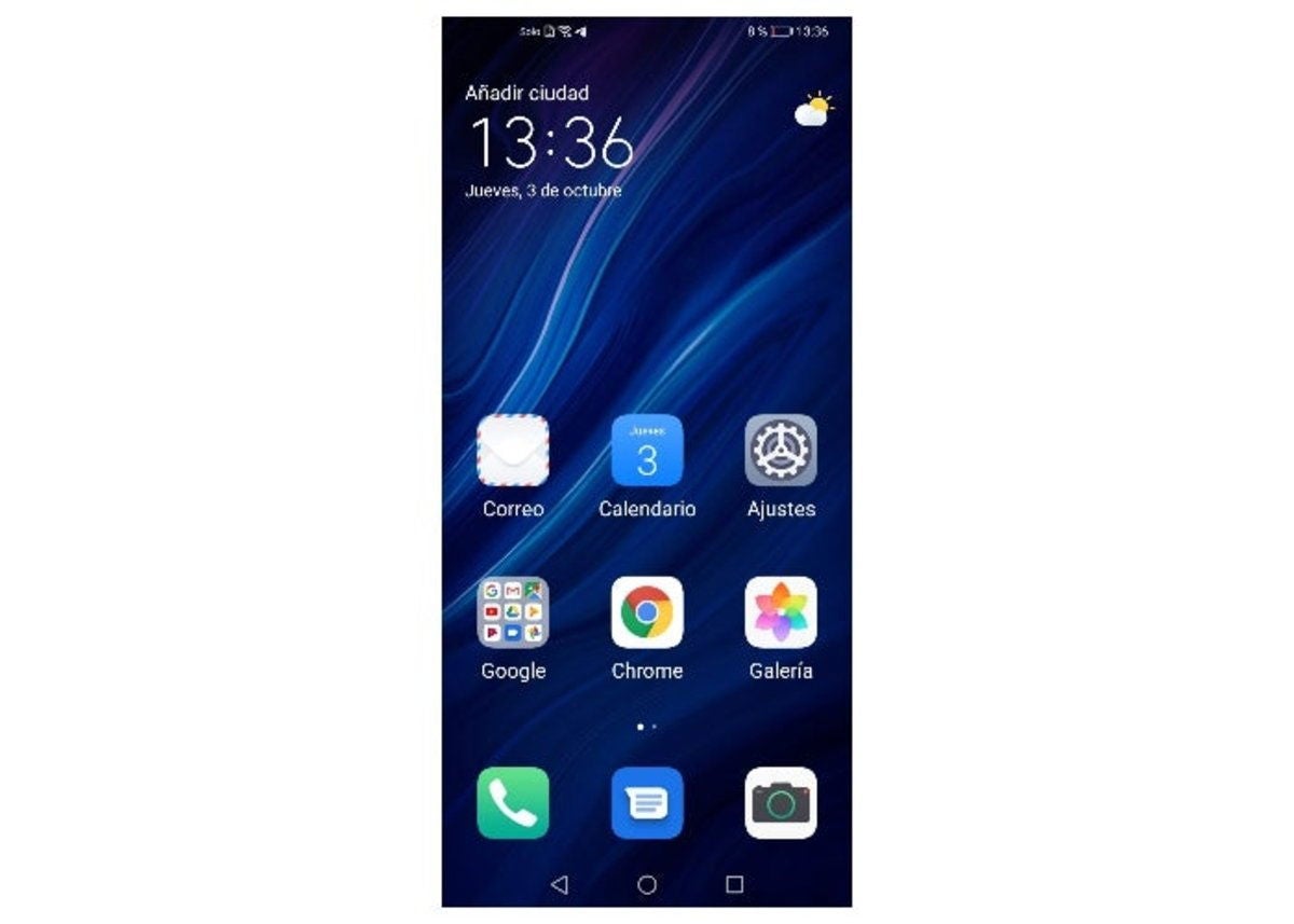 Modo sencillo en EMUI 10