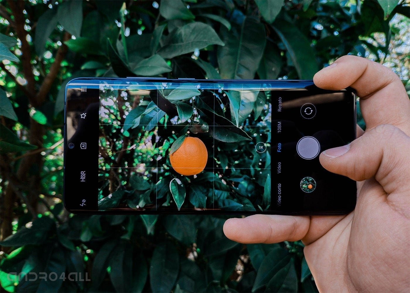 Xiaomi Mi Note 10 aplicacion camara