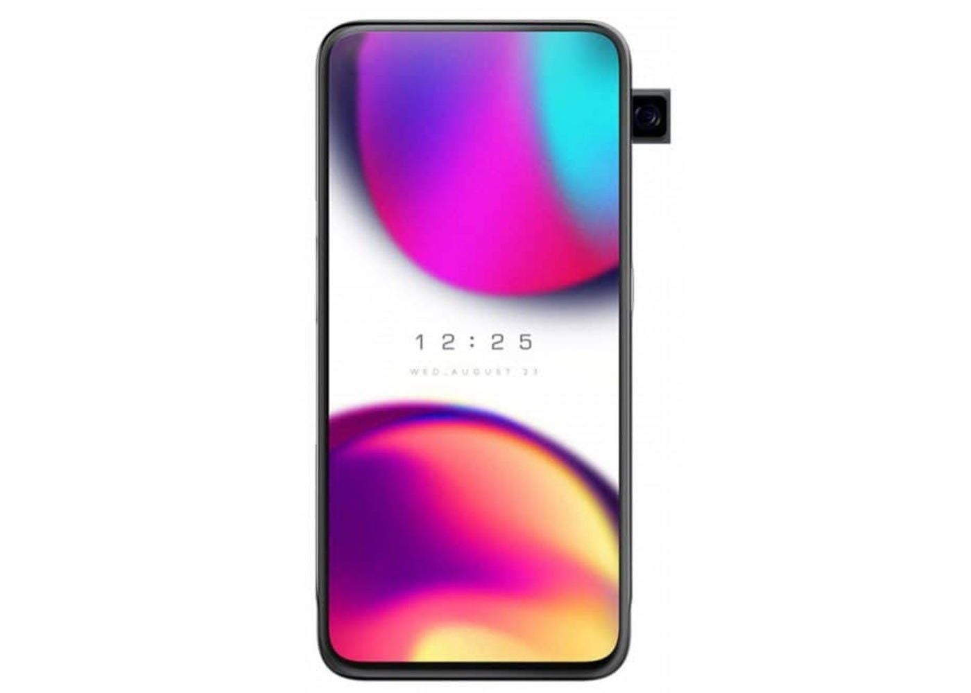 OPPO móvil cámara pop-up lateral