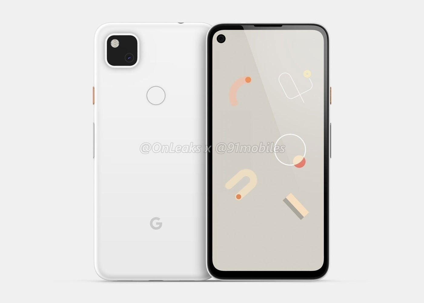 Pixel 4a, pantalla