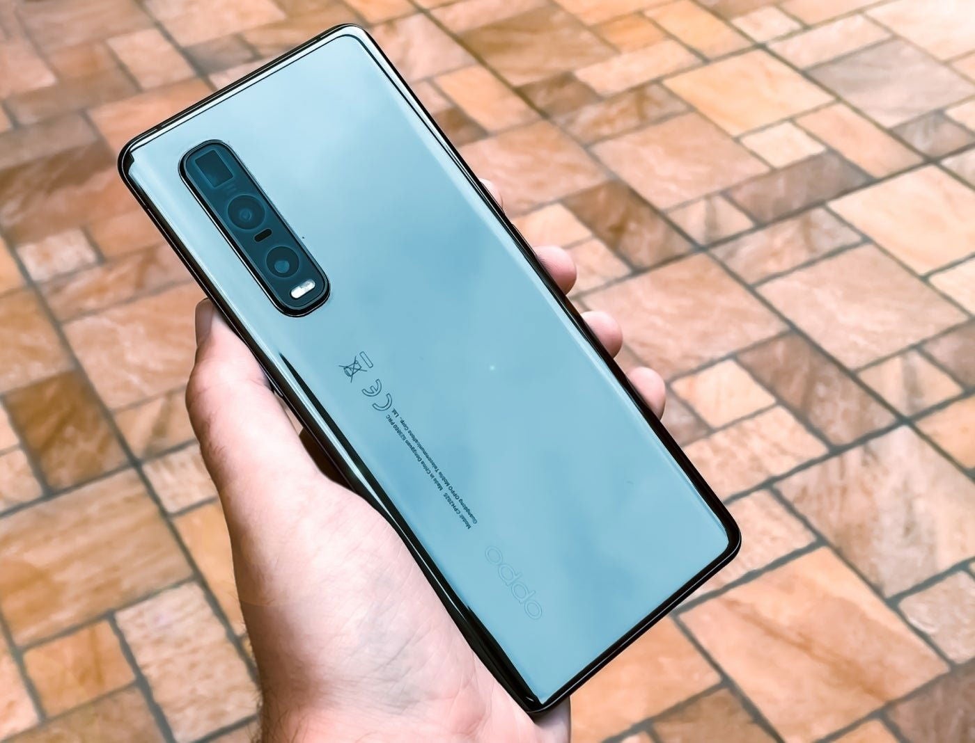 Trasera del OPPO Find X2 Pro