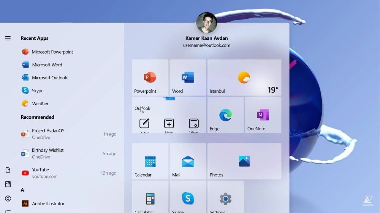 Tienes que ver este espectacular concepto de Windows 20