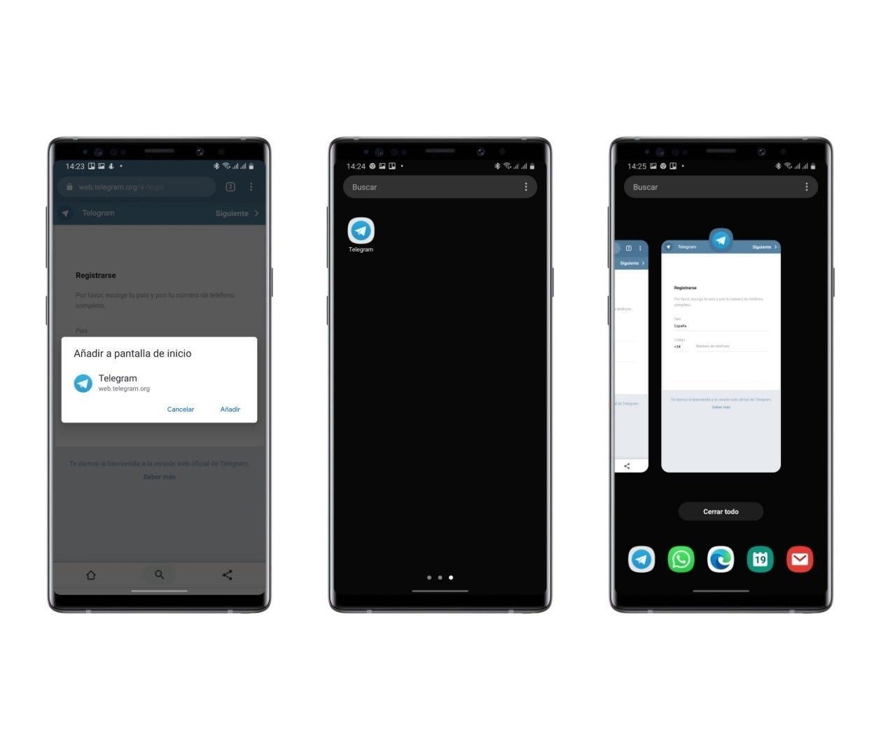 usar telegram sin instalar la app