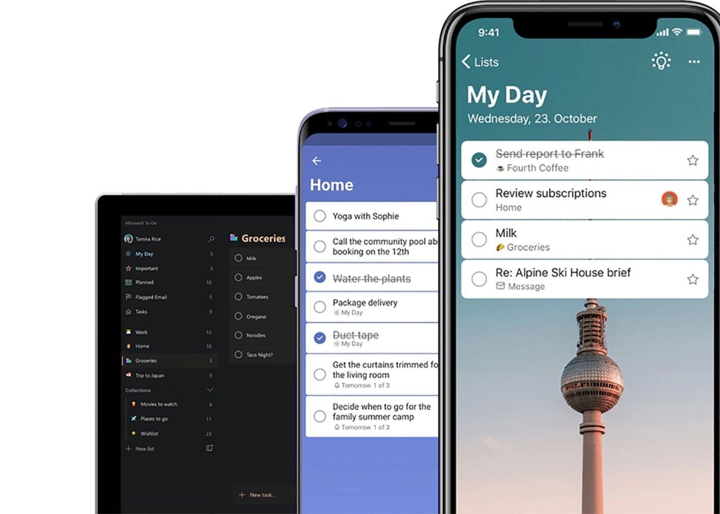 Microsoft To Do está disponible en las principales plataformas