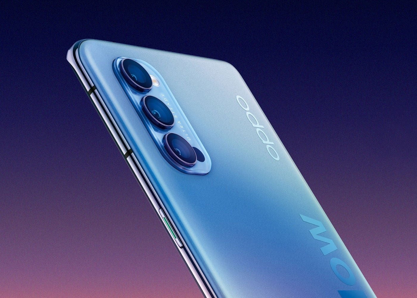 Así luce la trasera del OPPO Reno4