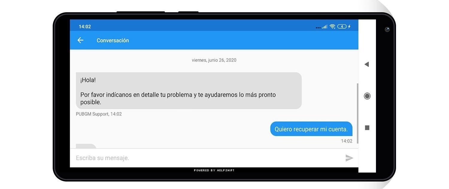 El asistente virtual de PUBG Mobile te ayudará a recuperar tu cuenta perdida