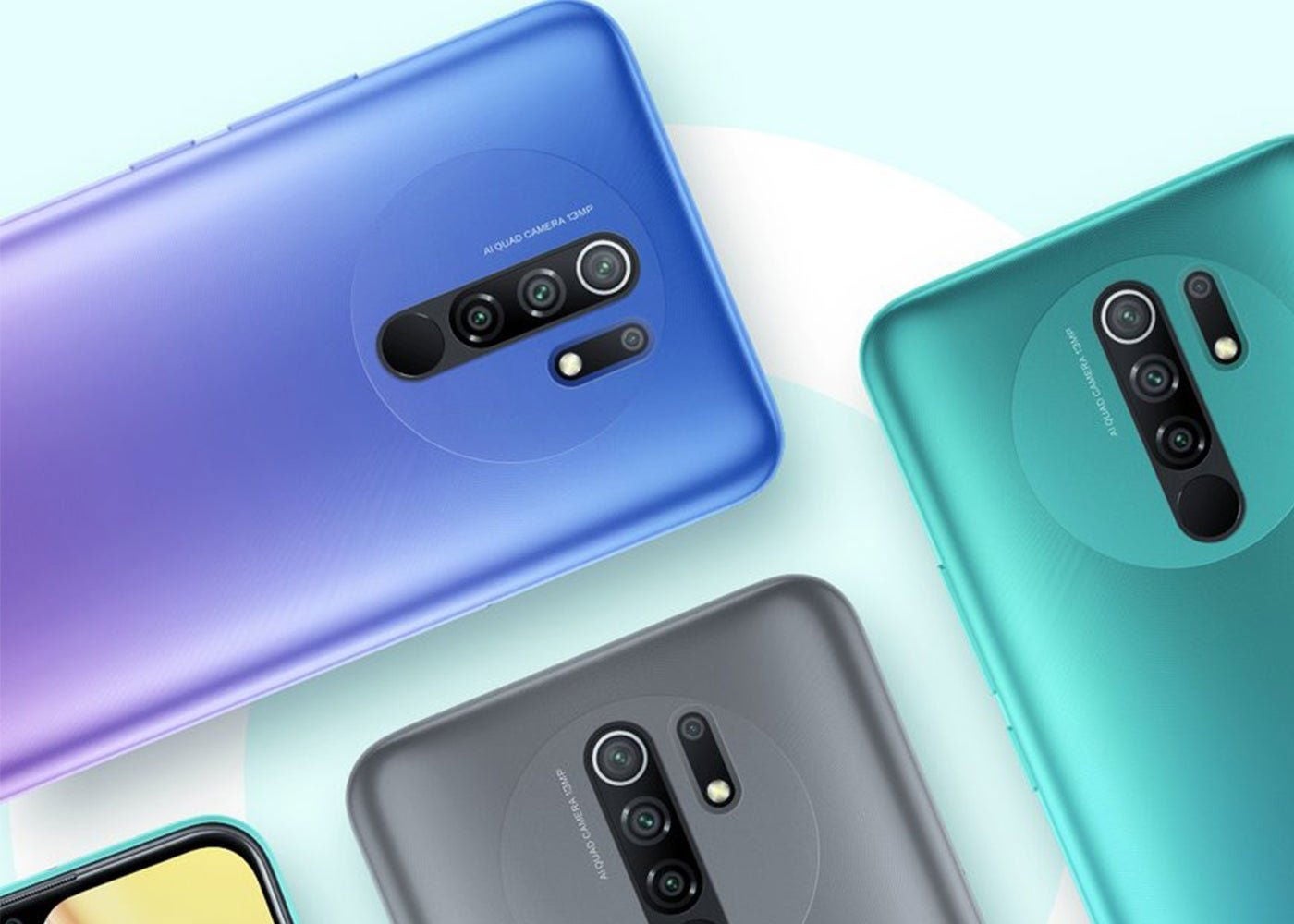 El Redmi 9 está disponible en varios colores de lo más llamativos.