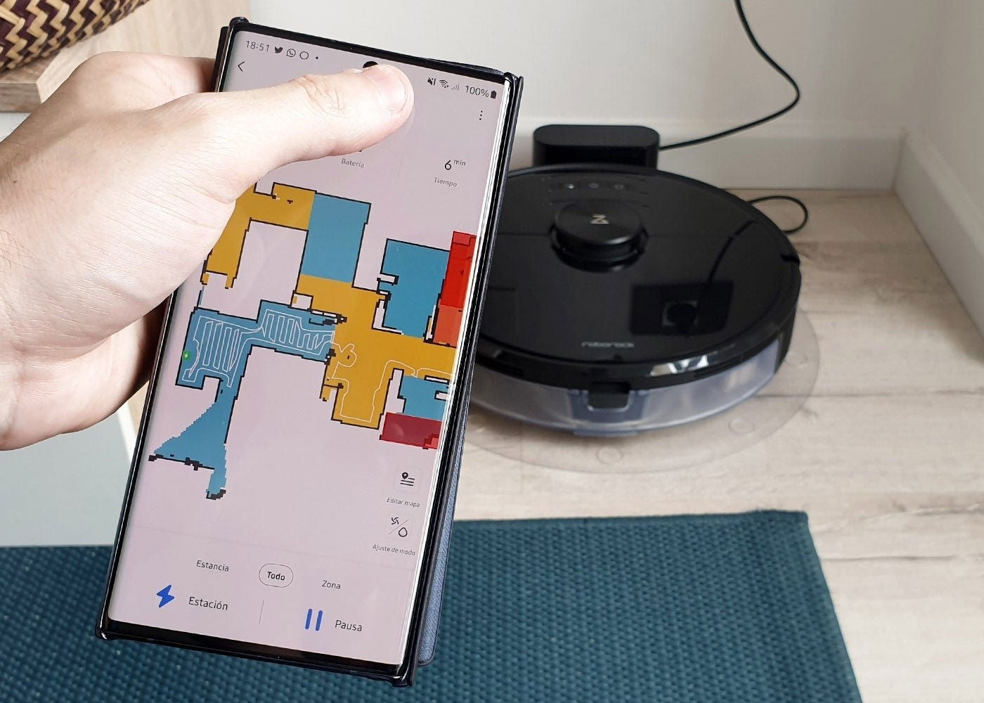 Roborock tiene una de las apps más completas y potentes de la industria, con personalización máxima de hasta 4 mapas