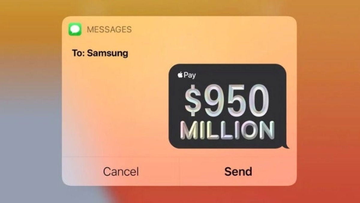 Por qué Apple ha pagado 1.000 millones de dólares a Samsung