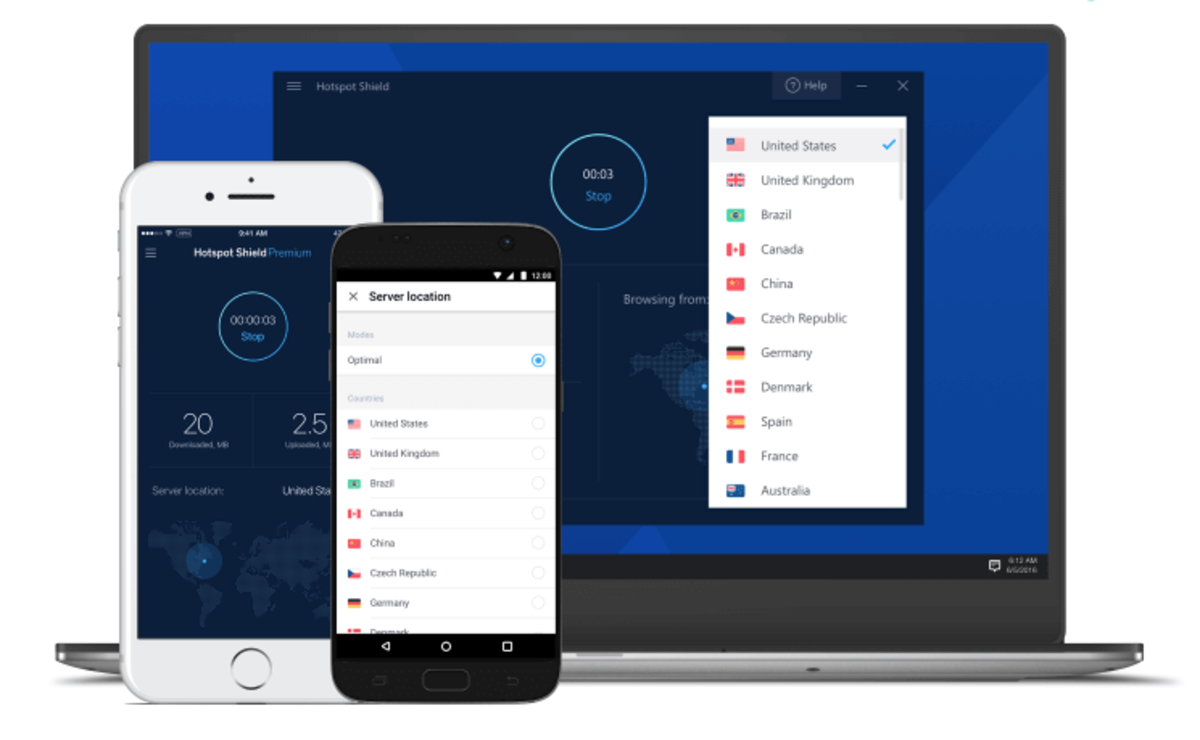 Hotspot Shield es una de las VPN gratuitas más conocidas