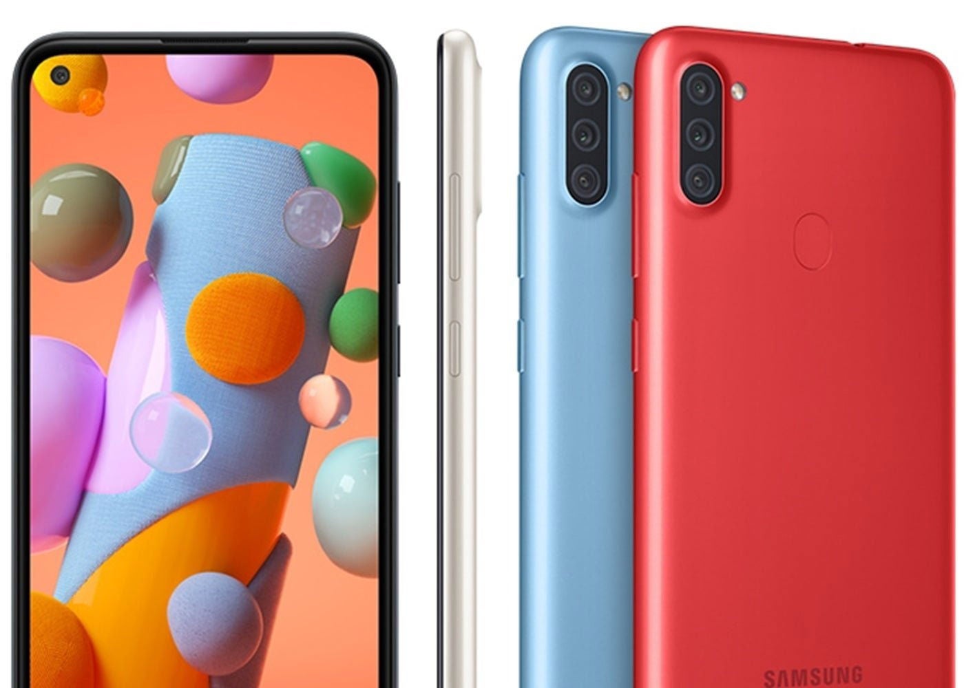 El Galaxy A11, uno de los móviles más baratos de la serie A.