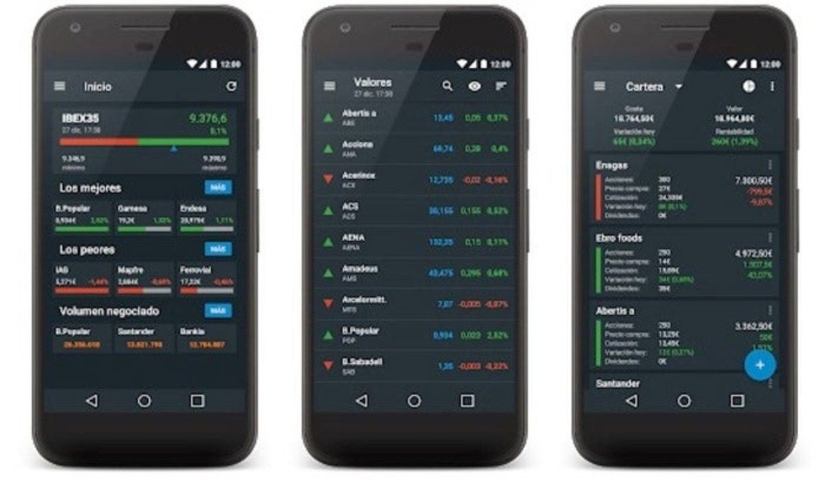 Sigue la Bolsa española al detalle con esta app