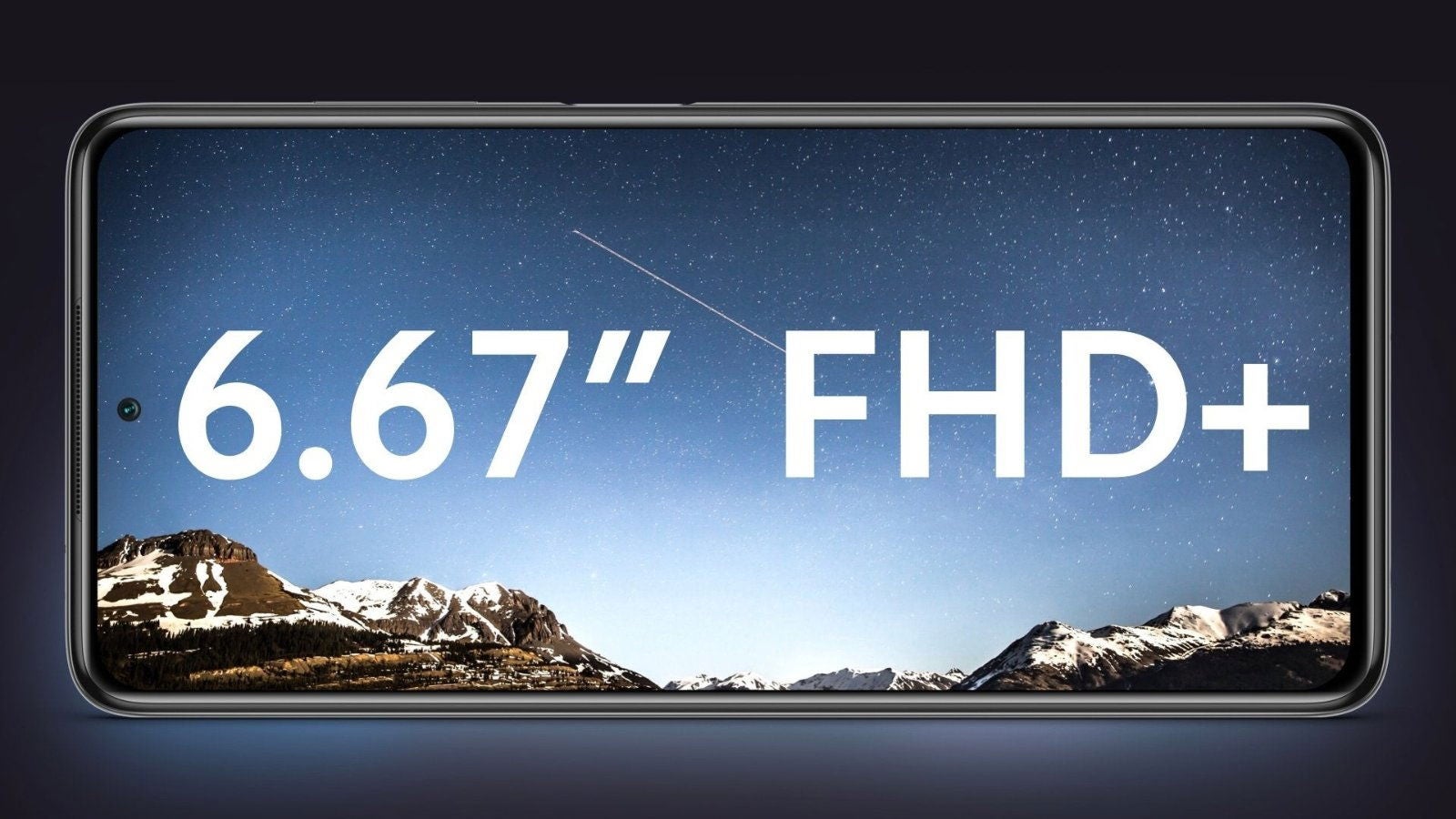 El POCO X3 tiene una pantalla de 6,67 pulgadas con tasa de refresco de 120Hz.