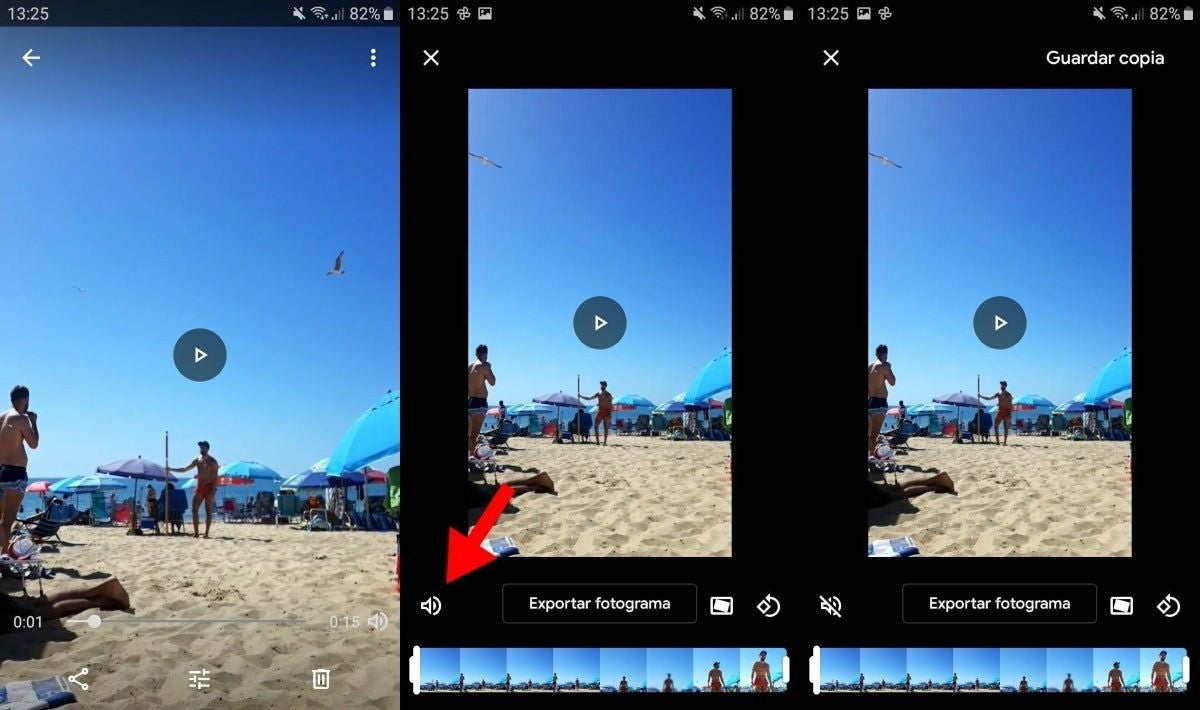 Este truco de Google Fotos sirve para quitarle el sonido a cualquier vídeo