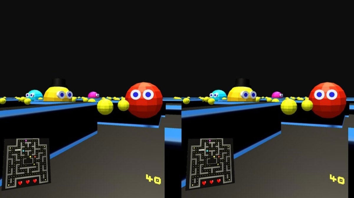 VR Pac Man, un interesante juego de realidad virtual que debes probar.