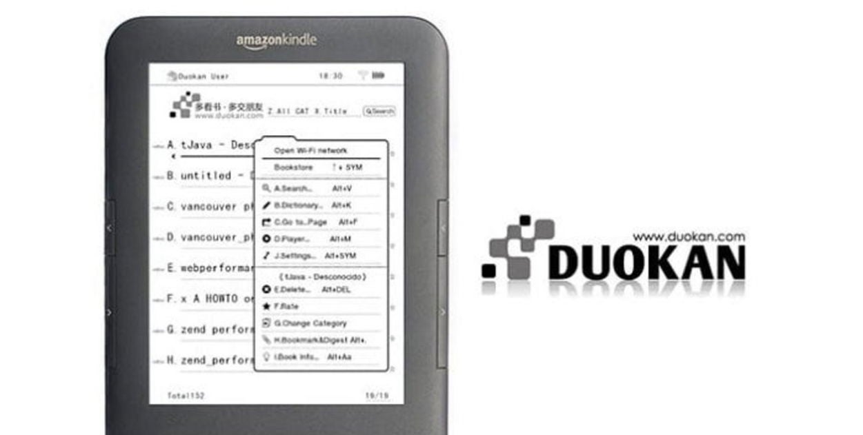 Duokan para Kindle