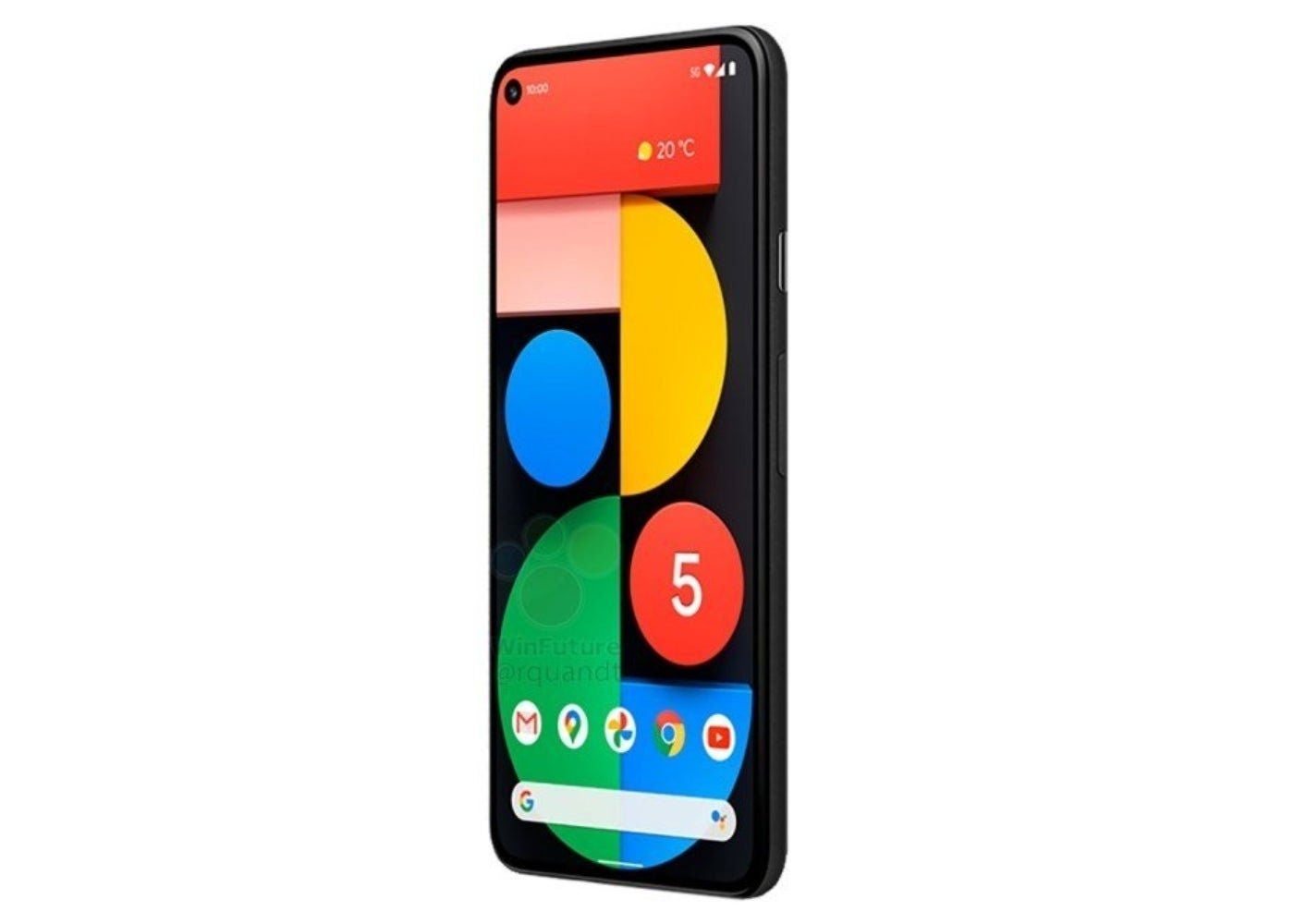 Un diseño que recuerda al Google Pixel 4a.