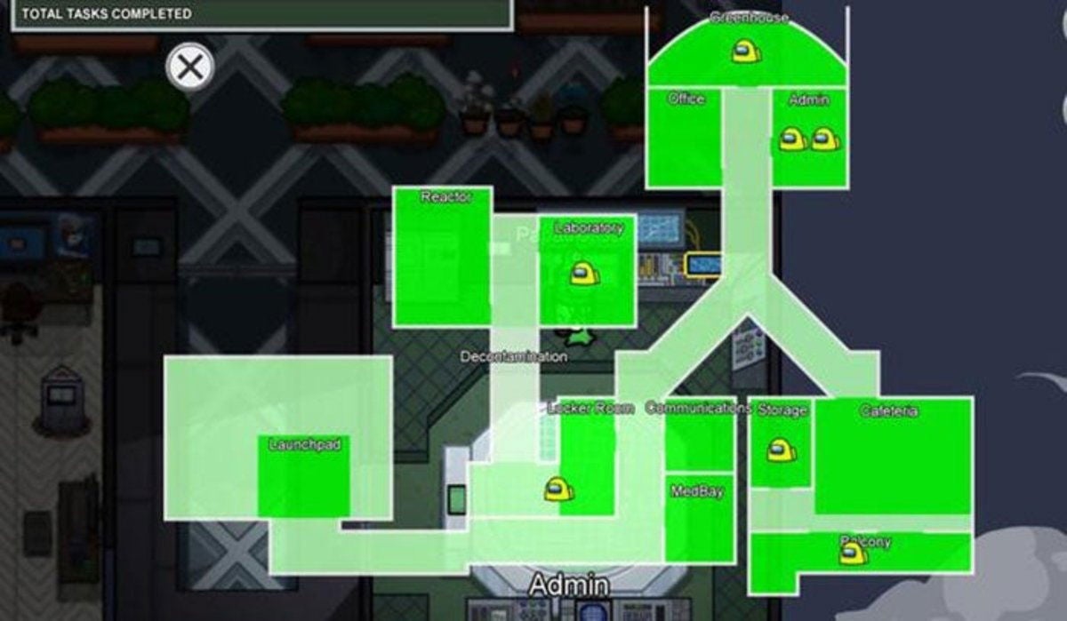 Mapa Mira HQ en Among Us