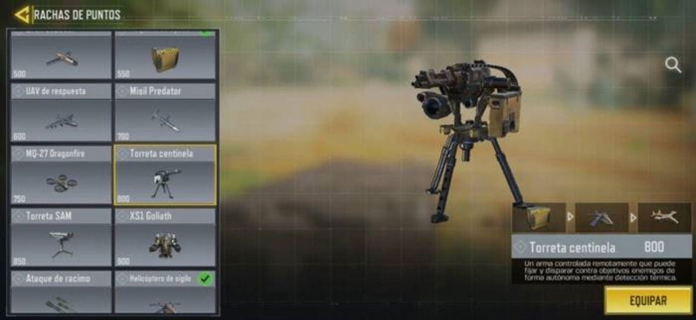 Call of Duty: Mobile - Torreta Centinela