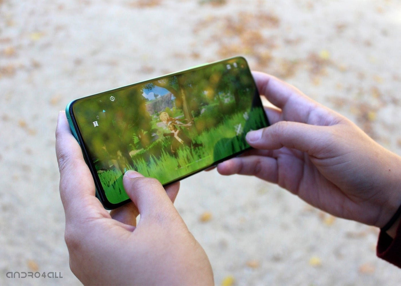 El OnePlus 8T es capaz de correr títulos de gran peso a una gran fluidez, como Genshin Impact.