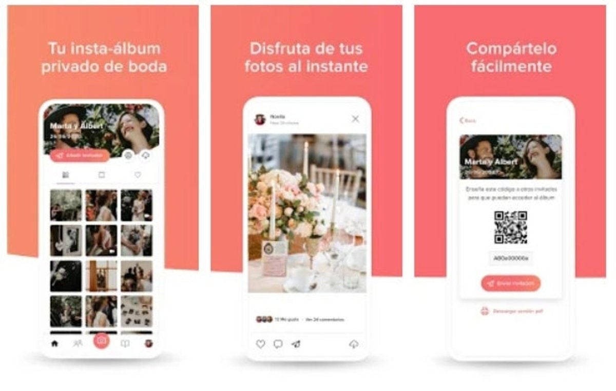 WedShoots, una app donde tener todas las fotos de tu boda.