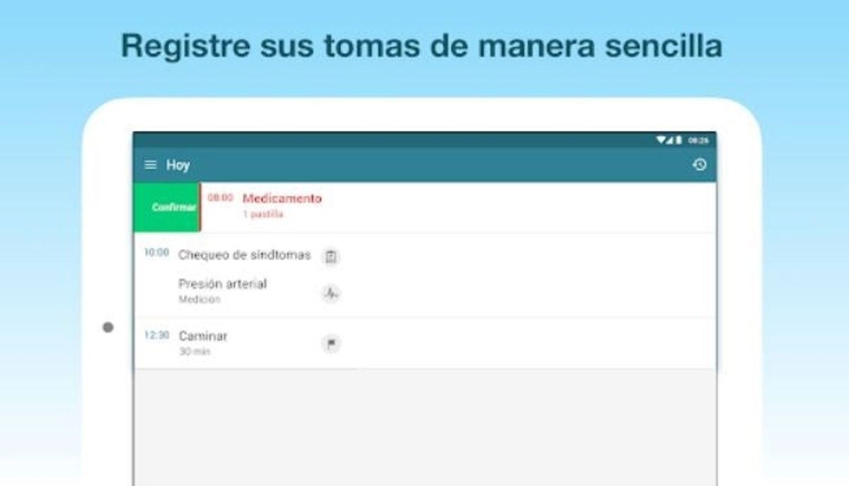 Imagen de la app Alarma de medicina - recordatorio de medicamentos.