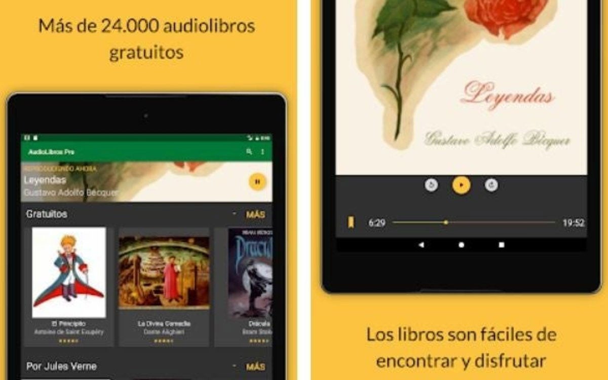 Imagen de la app AudioLibros.
