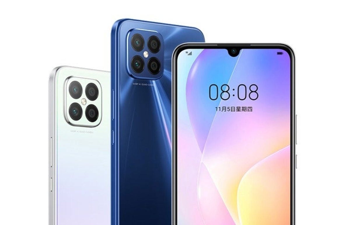El diseño del nuevo Huawei Nova 8 SE.