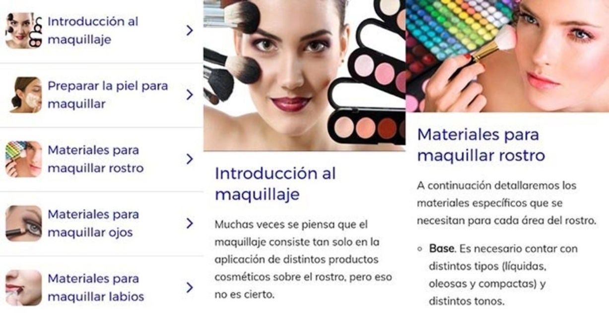 Curso de maquillaje