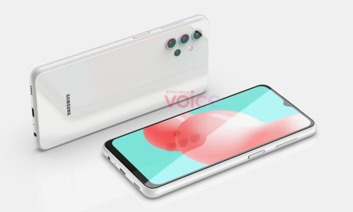 El Samsung Galaxy A32 5G. Vía OnLeaks.