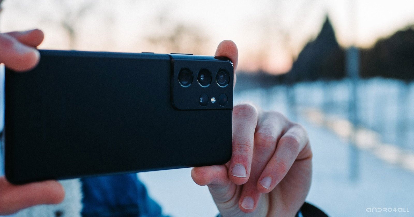 Haciendo fotos con el Galaxy S21 Ultra.