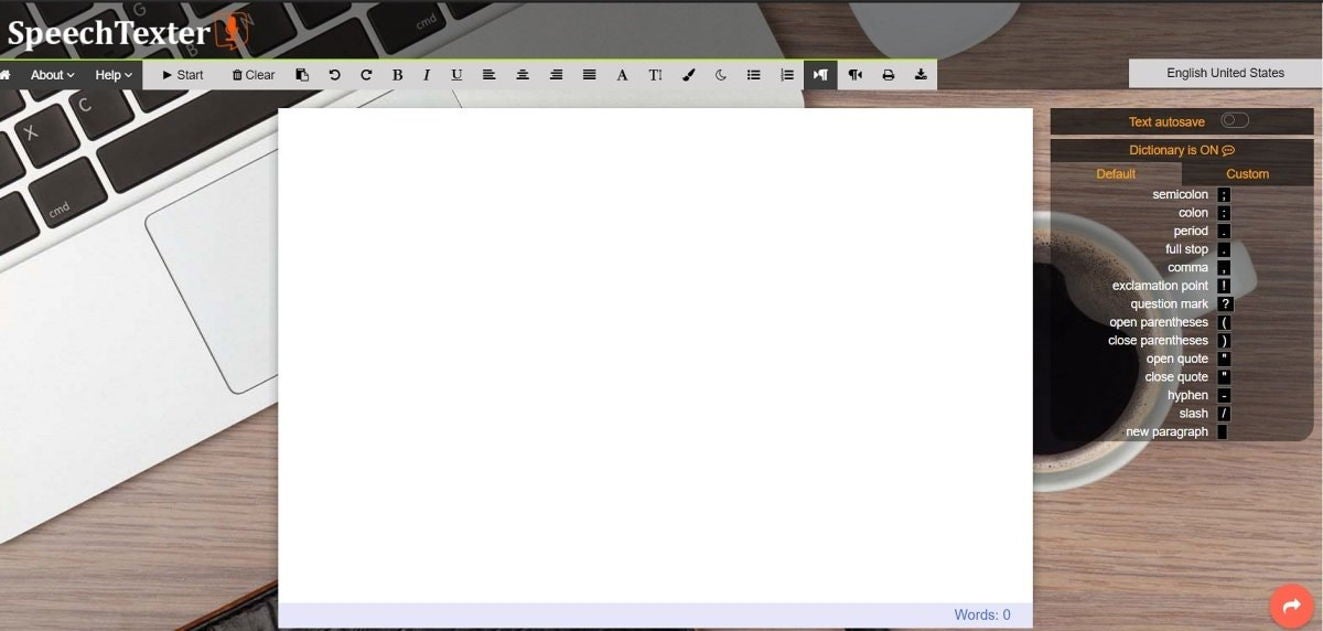Elige tu idioma y comienza a transcribir usando SpeechTexter.