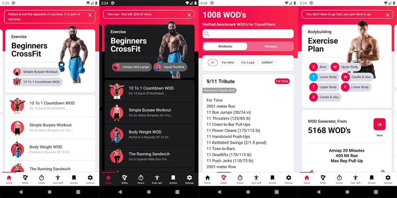 Mejores aplicaciones para entrenar Crossfit con el móvil, gratis y en ...