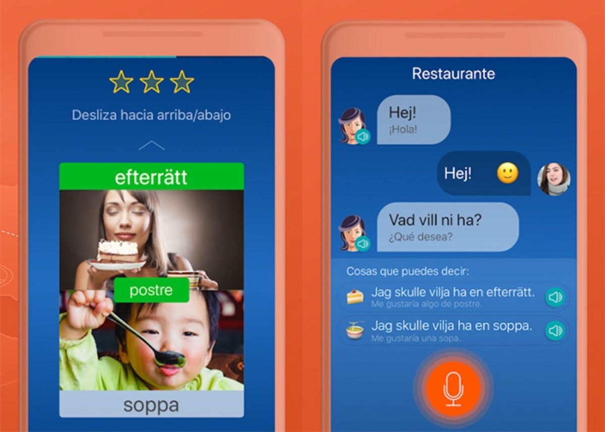 Una plataforma para tener disponible cientos de ejercicios para aprender palabras y frases básicas en sueco