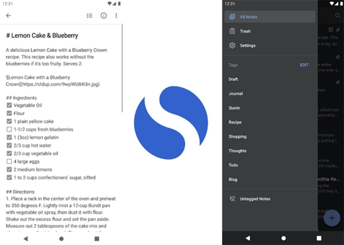 Simplenote es una forma fácil de tomar notas