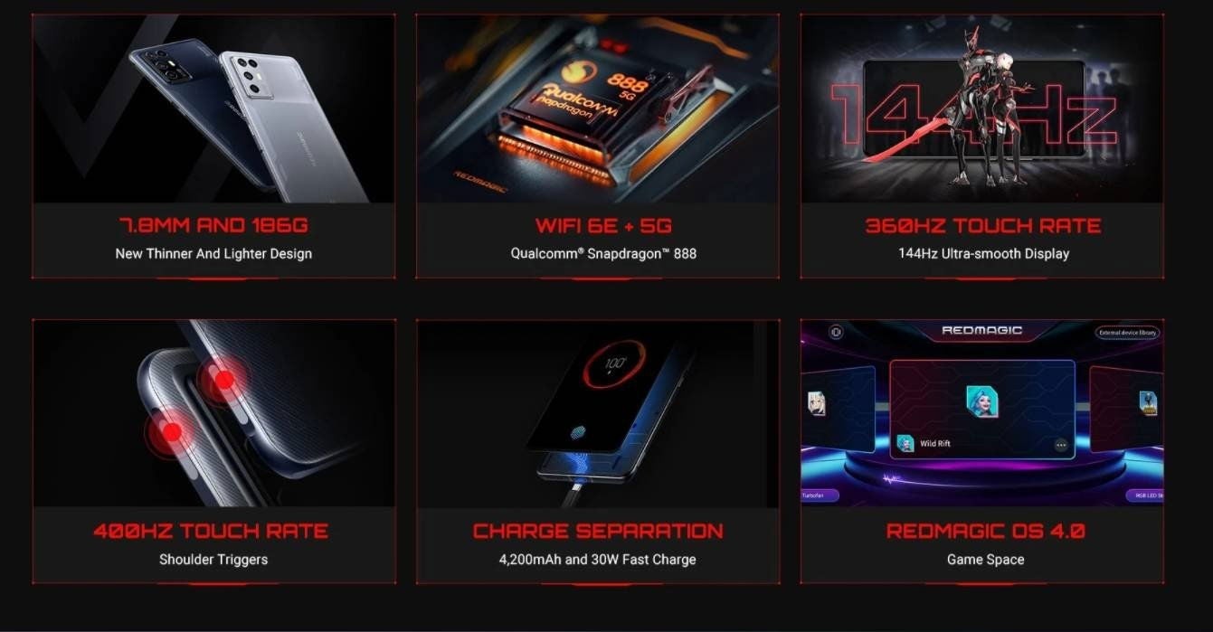 Red Magic 6 R El RedMagic 6R llega a España con Snapdragon 888 y pantalla de 144 Hz ...