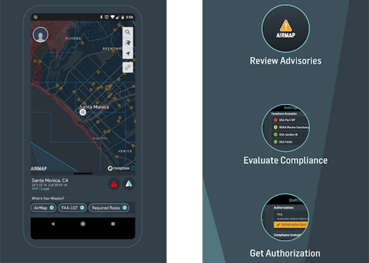 Airmap es un proveedor mundial de servicios para drones